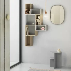 Muuto Shelves & Shelving Systems*Mini stacked 2.0 storage system, small, oak Brown