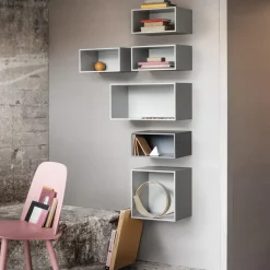 Muuto Shelves & Shelving Systems*Mini stacked 2.0 storage system, small, light Grey