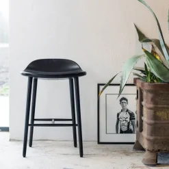 Stolab Bar Stools*Miss Holly bar stool, Oak light matte lacquered Beige