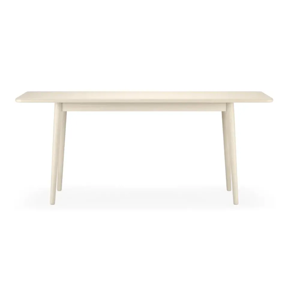 Stolab Dining Tables*Miss Holly dining table. 175x82 cm, Birch white oiled. cannot dismantle BeigeWhite