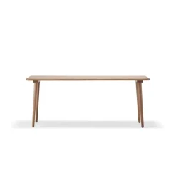 Stolab Dining Tables*Miss Tailor dining table, Oak natural oil. 185x82 cm Beige