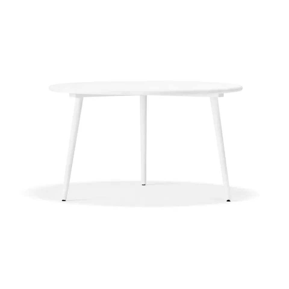 Stolab Dining Tables*Miss Tailor dining table round Ø130 cm, 21 täckande. fixed disk White