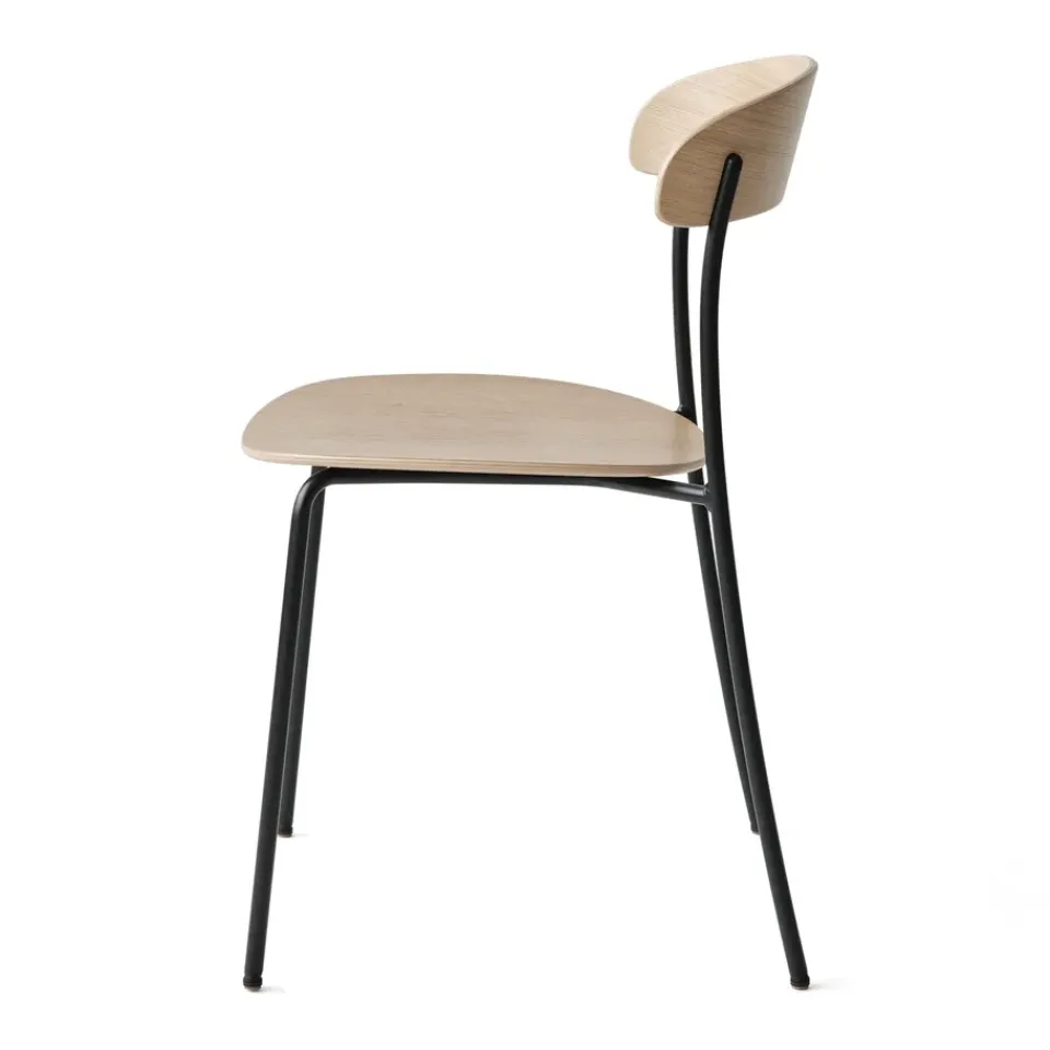 New Works Chairs*Missing chair, Oak BrownBlack