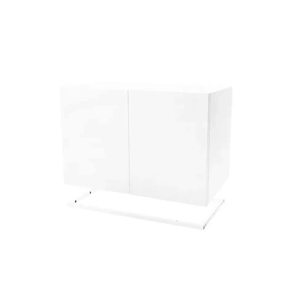 Zweed Display & Glass Cabinets*Molto 560 cabinet - modul, . incl. metal frame White