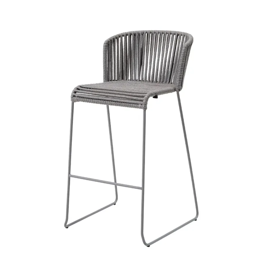 Cane-line Seating*Moments bar stool, Grey
