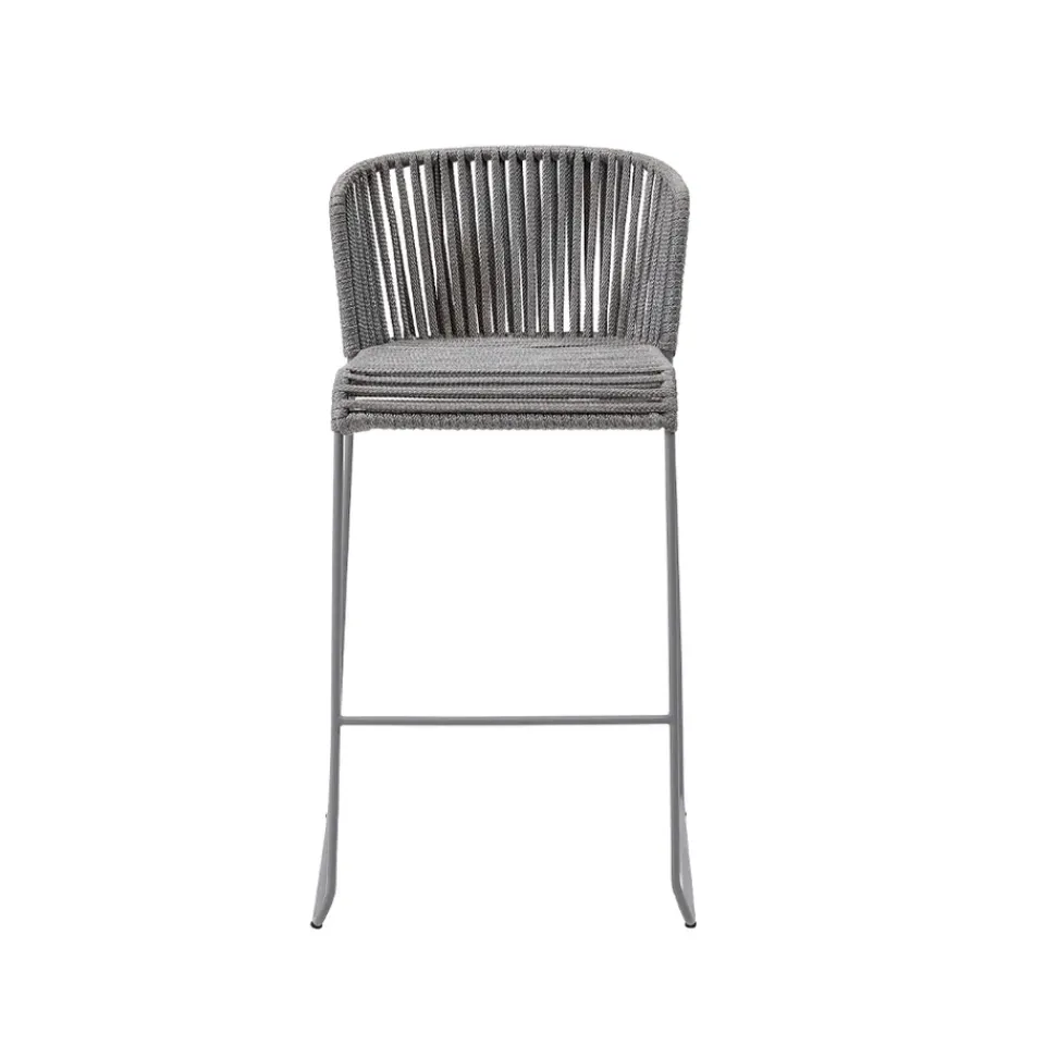 Cane-line Seating*Moments bar stool, Grey