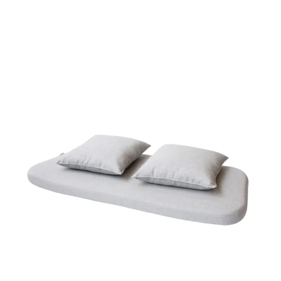 Cane-line Seat Cushions & Pads*Moments bench cushion, Natté light Grey