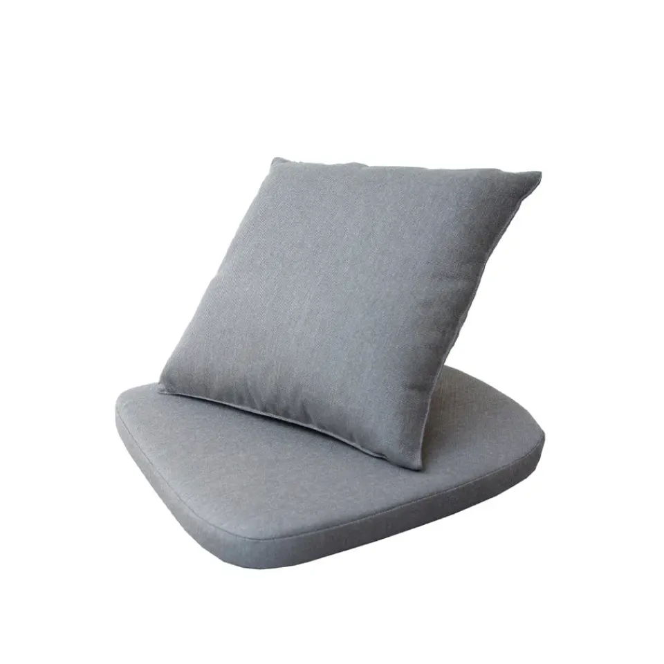 Cane-line Seat Cushions & Pads*Moments chair cushion set, Natté Grey