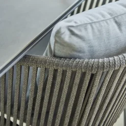 Cane-line Seat Cushions & Pads*Moments stackable chair cushion, Natté Grey
