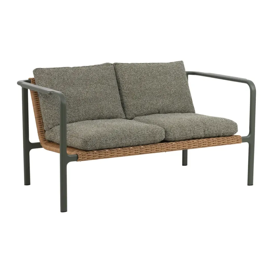 Brafab Garden Sofas & Garden Benches|Balcony Furniture*Motty sofa, Nordic -teddy verde, 2-seater Green