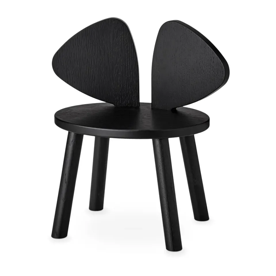 Nofred Children's Chairs|Children's Chairs*Mouse Chair children's chair, Black