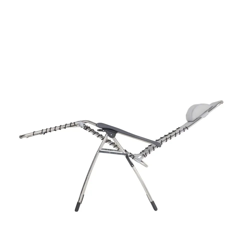 Fiam Seating*Movida sun lounger, Textaline -aluminium frame Grey