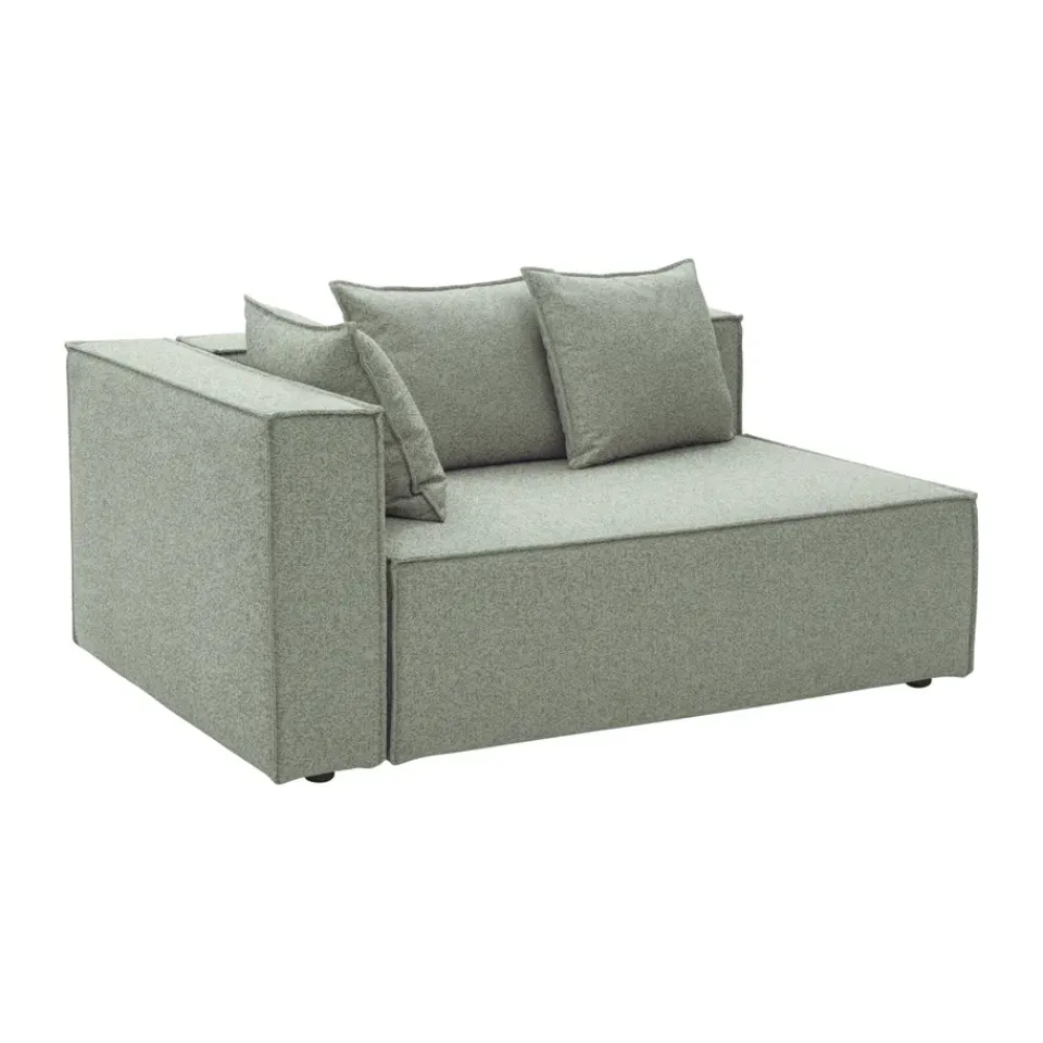 Brafab Garden Sofas & Garden Benches|Balcony Furniture*Muki sofa module, Sea , right end module Green