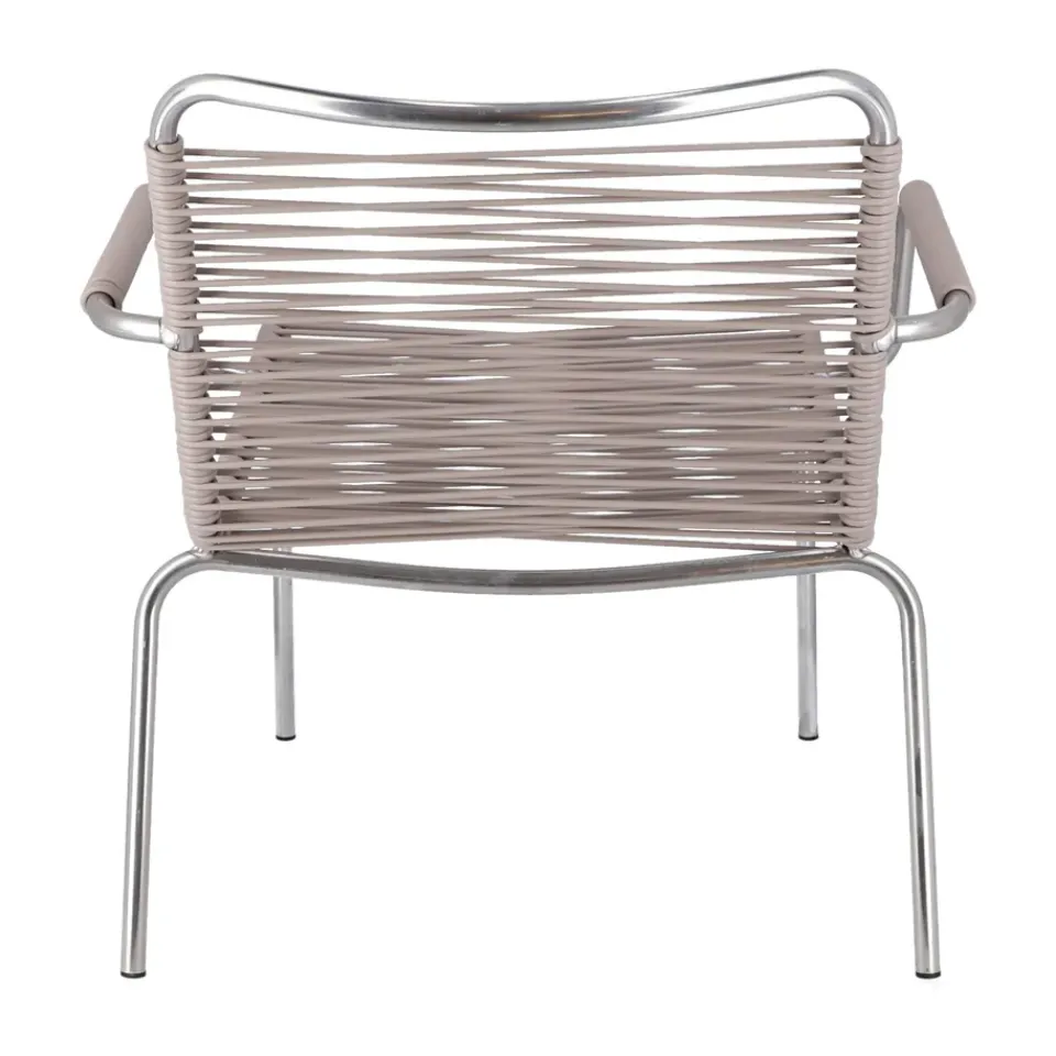 Fiam Seating*Mya Lounge armchair, Taupe GreyBeige