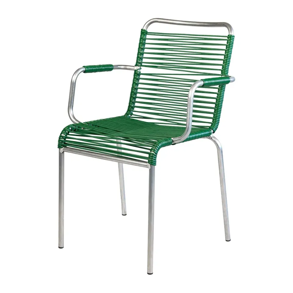 Fiam Seating*Mya Spaghetti armchair, Dark Green