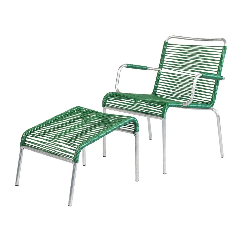 Fiam Seating*Mya Spaghetti armchair, Dark Green