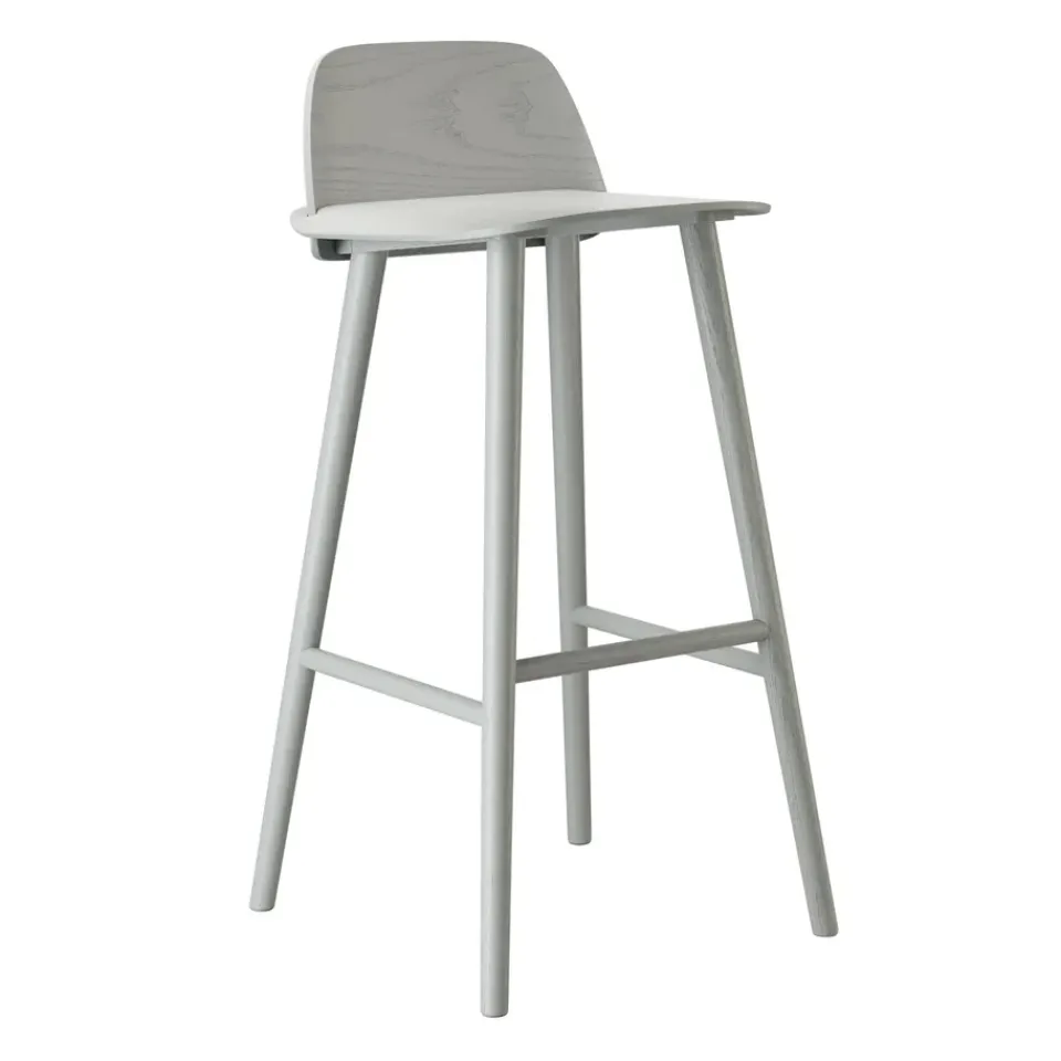 Muuto Bar Stools*Nerd Barstool, Grey