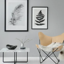 OX Denmarq Coffee Tables*Ninety coffee table, marble marquina. stand Black
