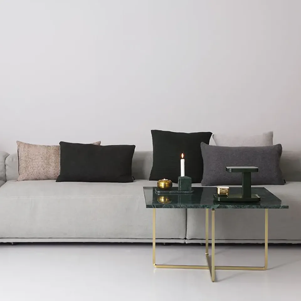 OX Denmarq Coffee Tables*Ninety coffee table rectangular, marble marquina. stand Black