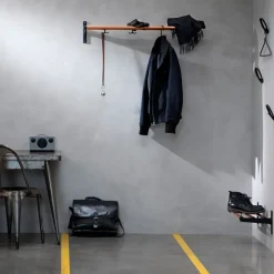 Essem Design Hat Rack & Hat Shelves*Nostalgi Shoe or hat shelf, Aluminium, stand Black