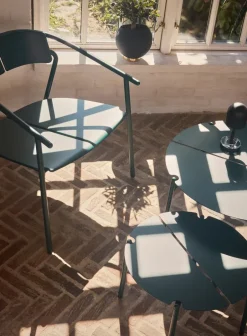 AYTM Table For Outdoor Use|Outdoor Lounge Furniture*NOVO lounge table Ø50x35 cm, Forest Green