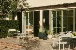 AYTM Table For Outdoor Use|Outdoor Lounge Furniture*NOVO lounge table Ø50x35 cm, Taupe Grey