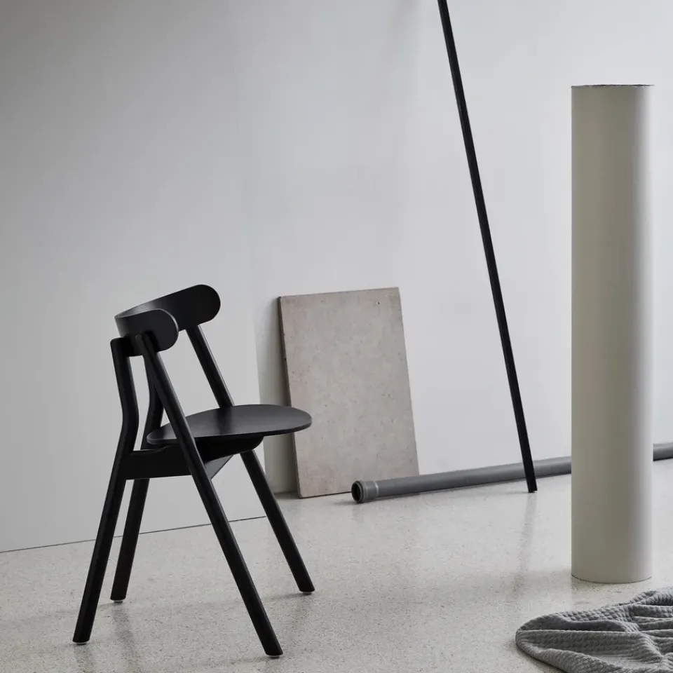 Northern Chairs*Oaki chair, oak Black