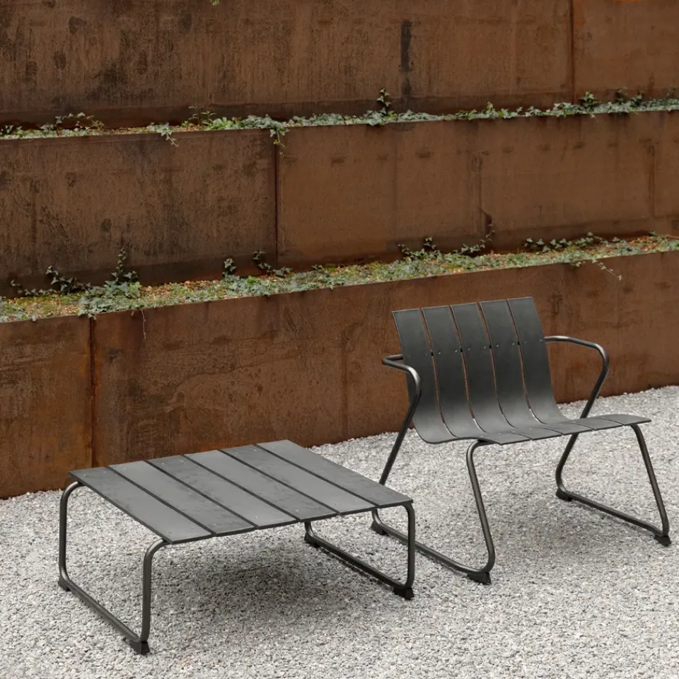 Mater Outdoor Lounge Furniture*Ocean lounge chair, Black