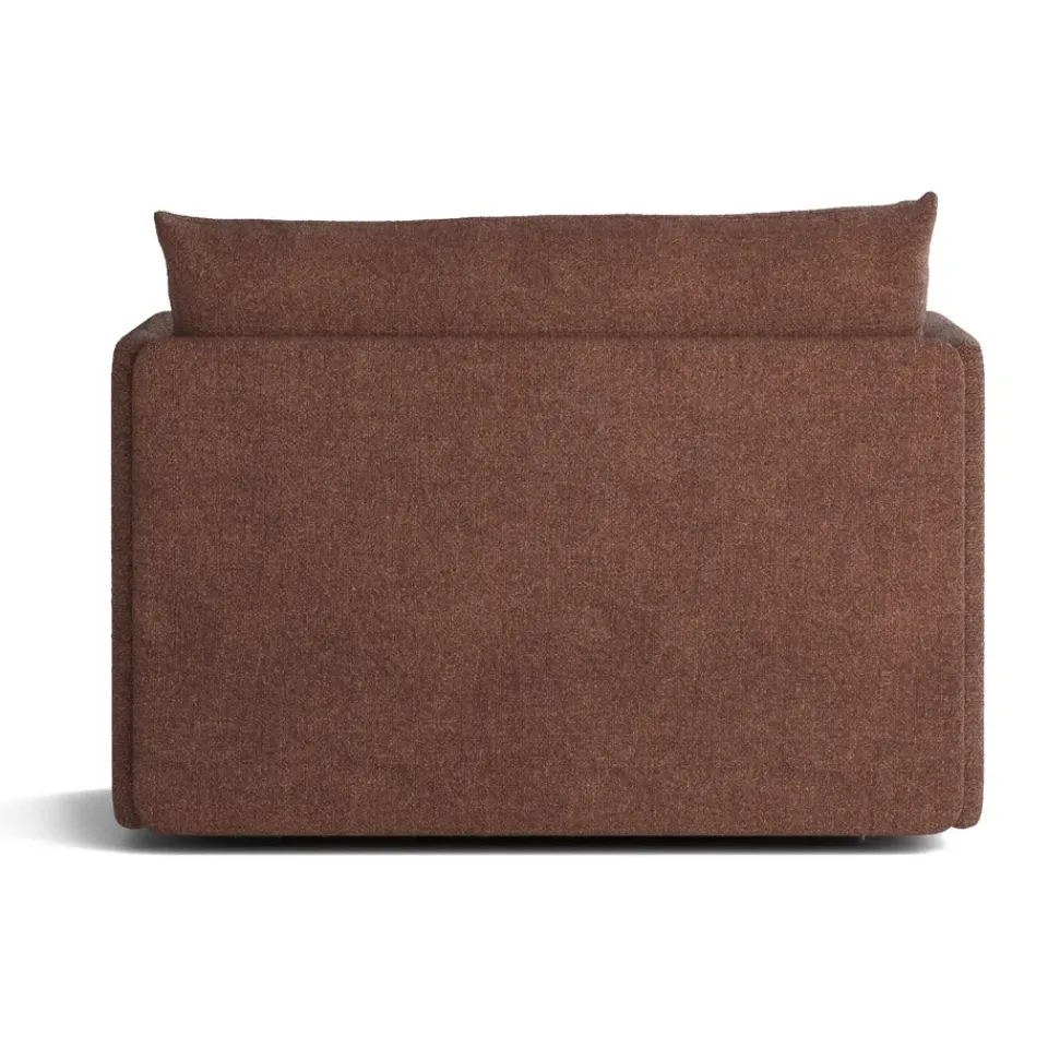 Audo Copenhagen Armchairs & Footstools*Offset arm chair, Audo Bouclé 08 Bordeaux Red