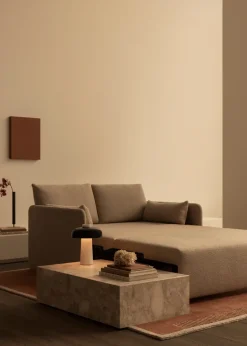 Audo Copenhagen Sofas*Offset sofa bed 2 seater, Baru 0450 gold Gold-coloured