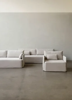 Audo Copenhagen Sofas*Offset sofa 2-seats, Logan Jasmine White