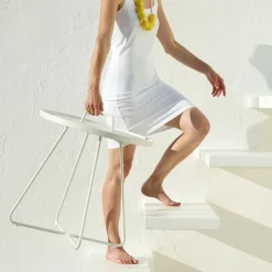 Cane-line Table For Outdoor Use*On the move table Ø52 cm, White