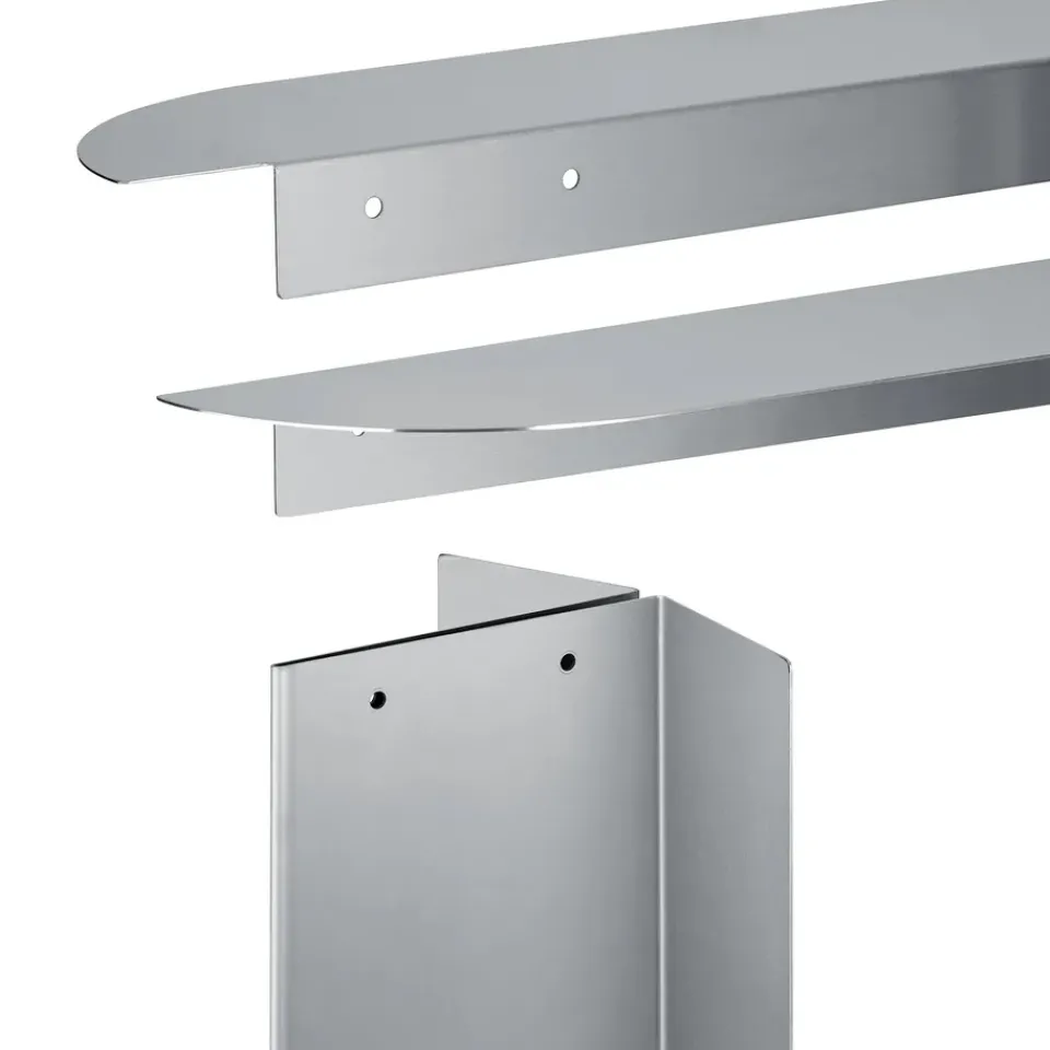 Blomus Benches*ORU bench 80x45 cm, Matte stainless steel Silver-coloured