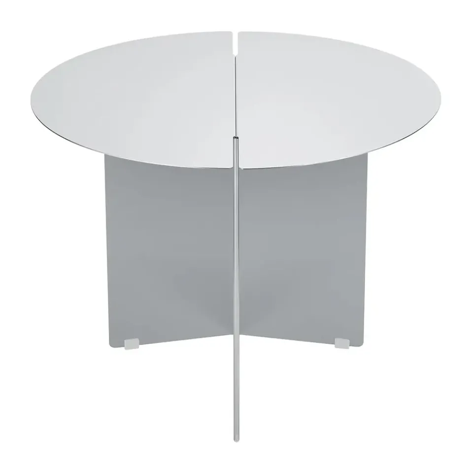 Blomus Side Tables*ORU side table M Ø50 cm, Matte stainless steel Silver-coloured