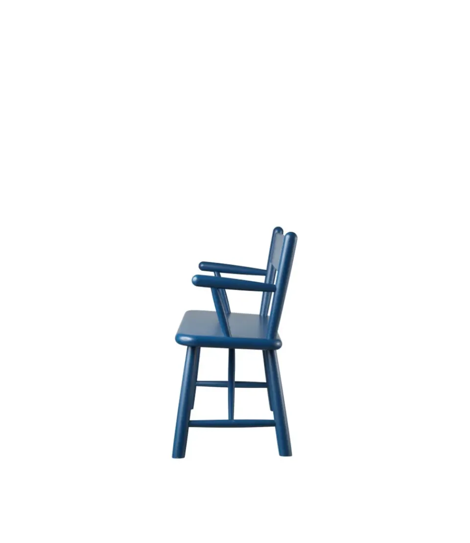 FDB Møbler Children's Chairs|Children's Chairs*P11 children's bench, Beech painted Blue