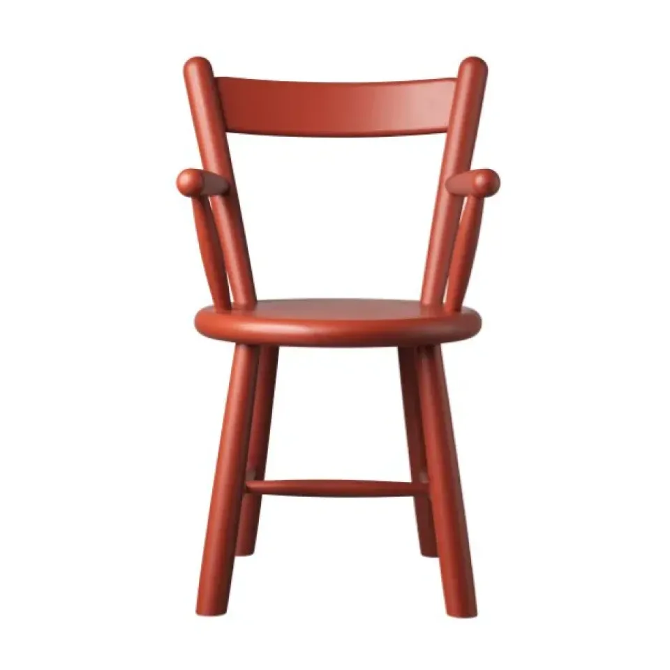 FDB Møbler Children's Chairs|Children's Chairs*P9 children's chair, Beech painted Red