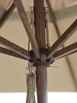 Brafab Sun Protection*Paliano parasol, -taupe 350 cm Brown
