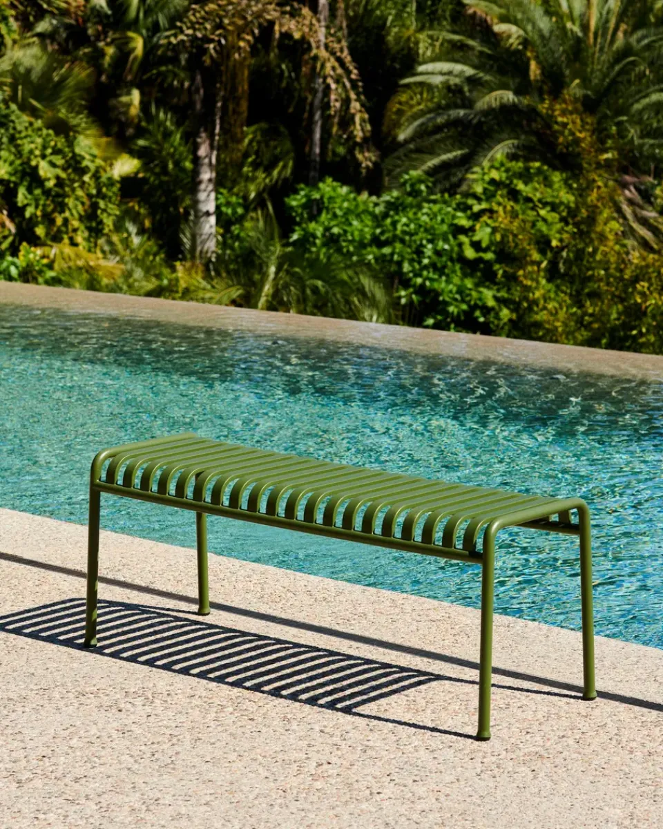 HAY Garden Sofas & Garden Benches*Palissade bench 120x42 cm, Olive Green