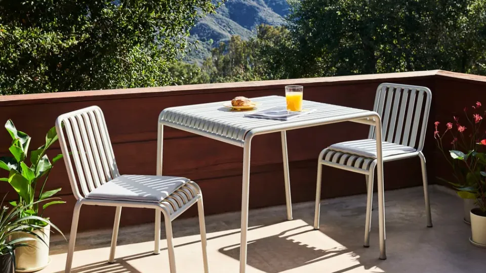HAY Balcony Furniture*Palissade chair, Sky Grey