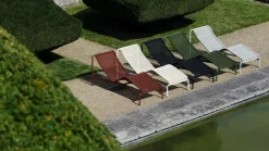 HAY Garden Sofas & Garden Benches*Palissade Cord chaise longue, Olive Green