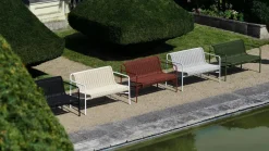 HAY Garden Sofas & Garden Benches*Palissade Cord Dining bench with armrests, Iron Red