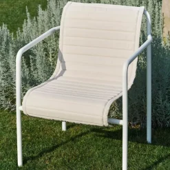 HAY Seating*Palissade dining armchair, Cream White