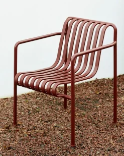 HAY Seating*Palissade dining armchair, Iron Red