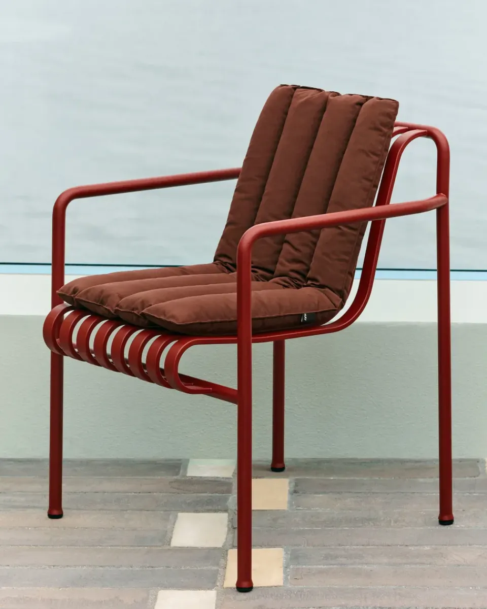 HAY Seating*Palissade dining armchair, Iron Red