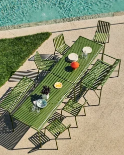HAY Table For Outdoor Use*Palissade dining table 170x90 cm, Olive Green