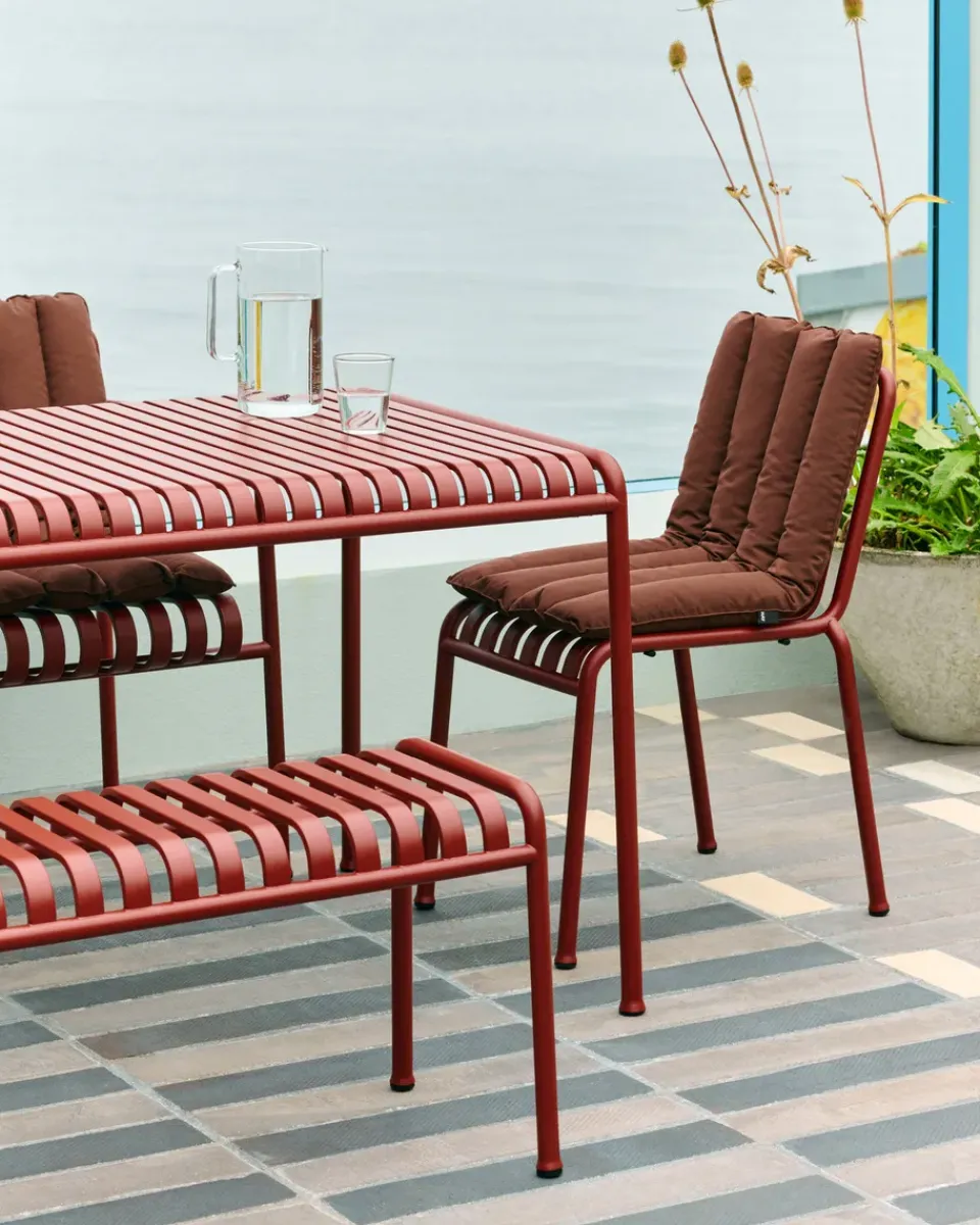 HAY Table For Outdoor Use*Palissade dining table 170x90 cm, Iron Red