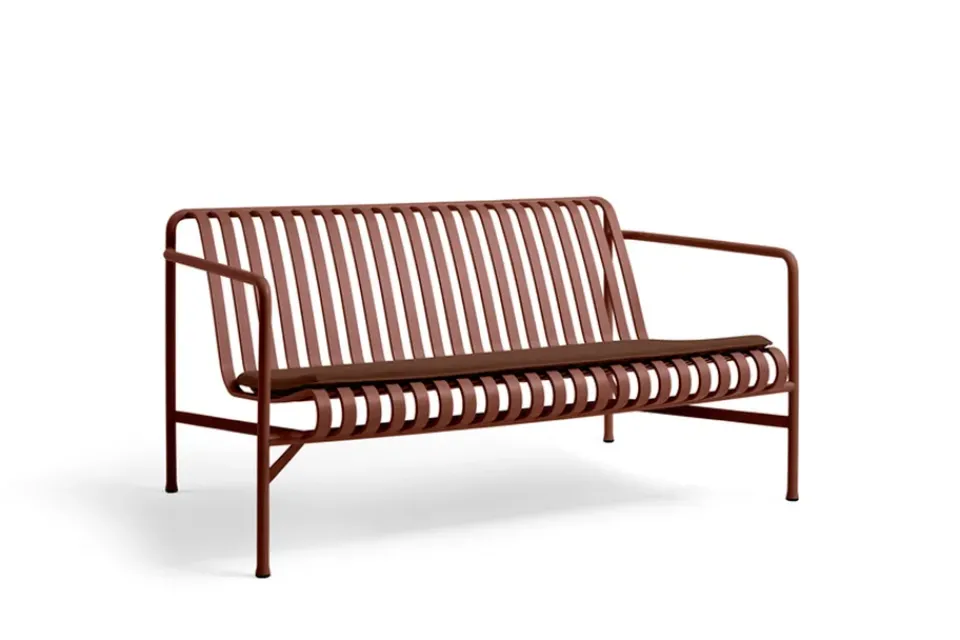 HAY Outdoor Lounge Furniture|Garden Sofas & Garden Benches*Palissade lounge sofa, Iron Red