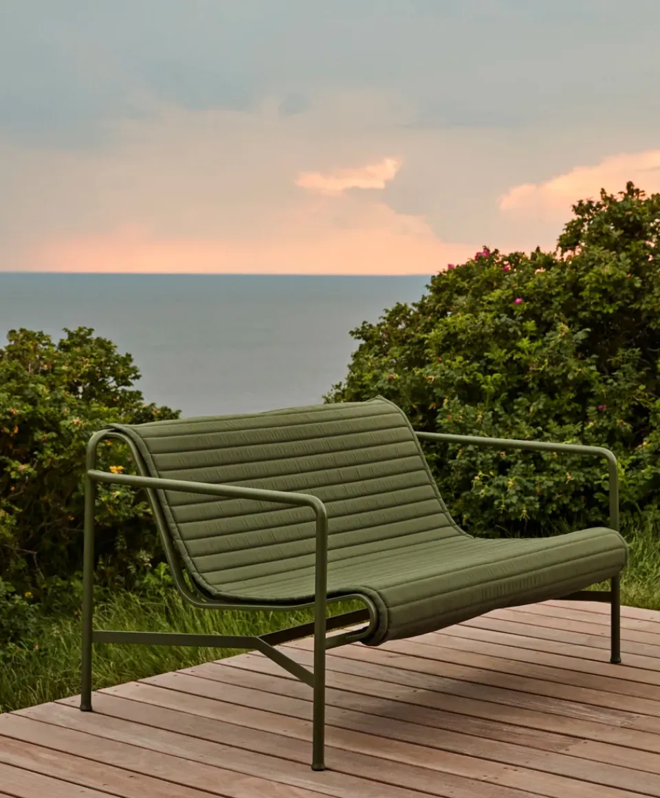HAY Garden Sofas & Garden Benches|Outdoor Lounge Furniture*Palissade lounge sofa, Olive Green