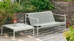 HAY Table For Outdoor Use|Outdoor Lounge Furniture*Palissade Low Table 81.5x86x38 cm, Sky Grey