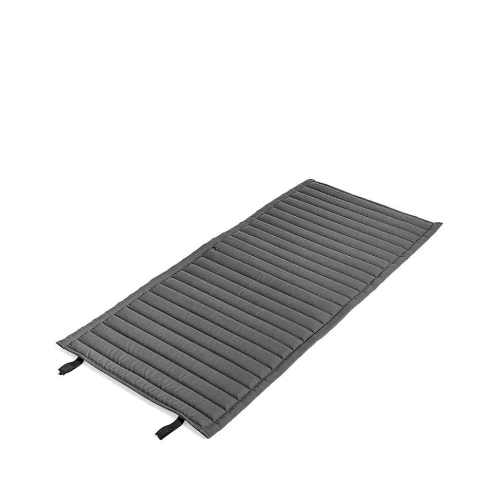 HAY Seat Cushions & Pads*Palissade Quilted cushion, Anthracite, for lounge chair low BlackGrey